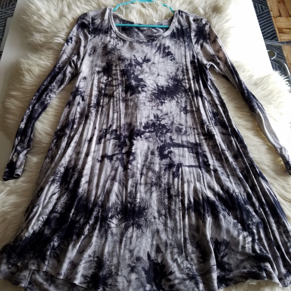 🎀2019 SALE🎀 Burnout Tydye hippie tunic dress